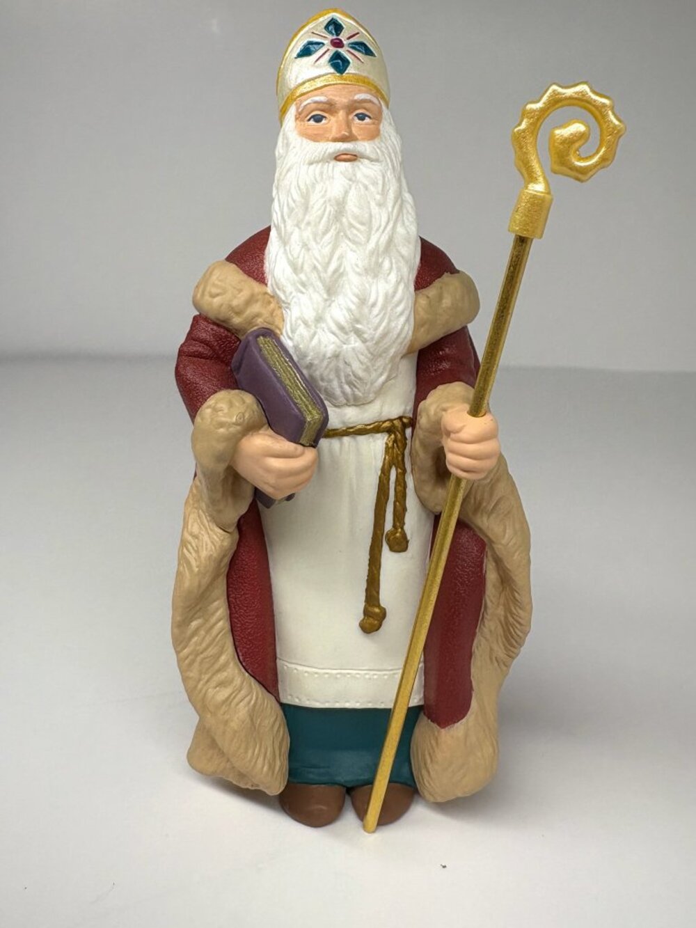1995 Hallmark Keepsake Ornament St. Nicholas Christmas Visitors